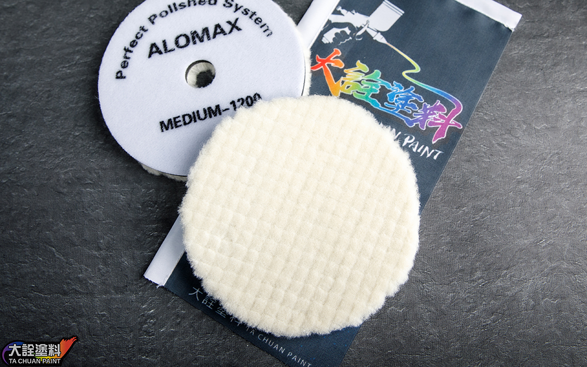 5吋黏扣式十字短毛羊毛片（平面用）