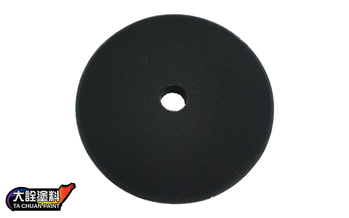 6吋平面特細黑海綿 17mm(收腊用）