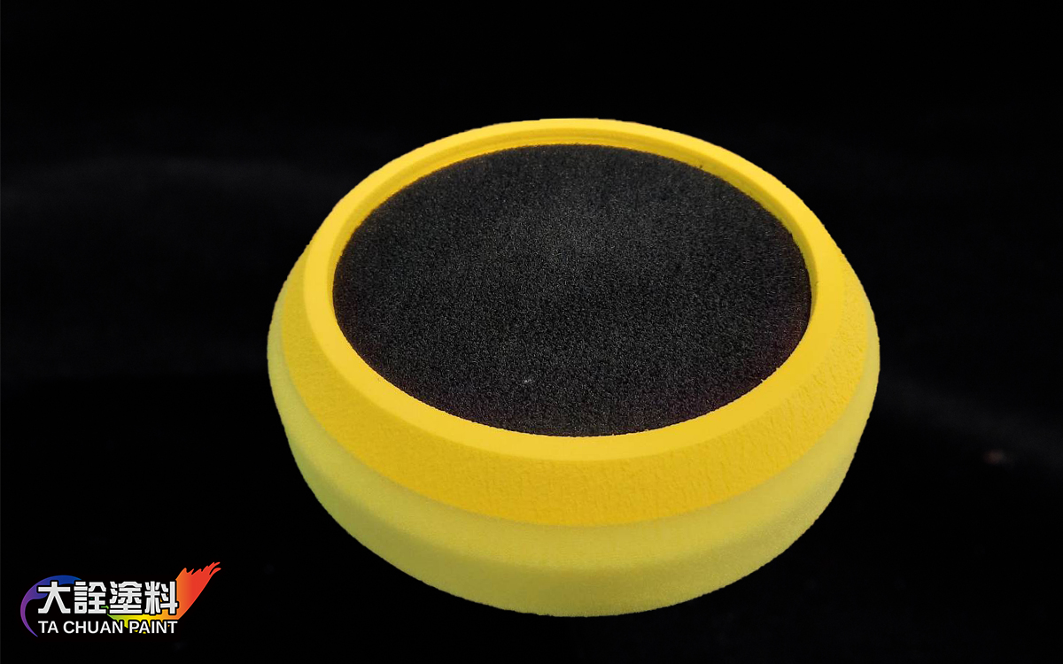 6吋平面雙色海棉(粗腊用)