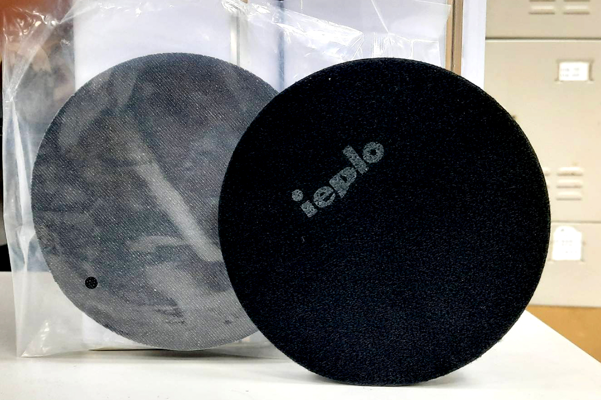 5.5吋/6.3吋平面黏扣 牛仔布輪