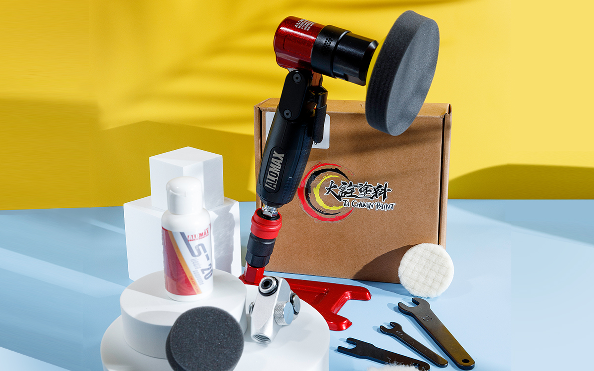 ALOMAX小紅武士漆面修整機套組 