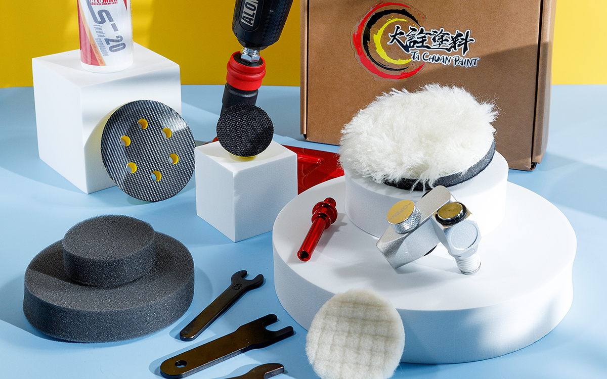 ALOMAX小紅武士漆面修整機套組 