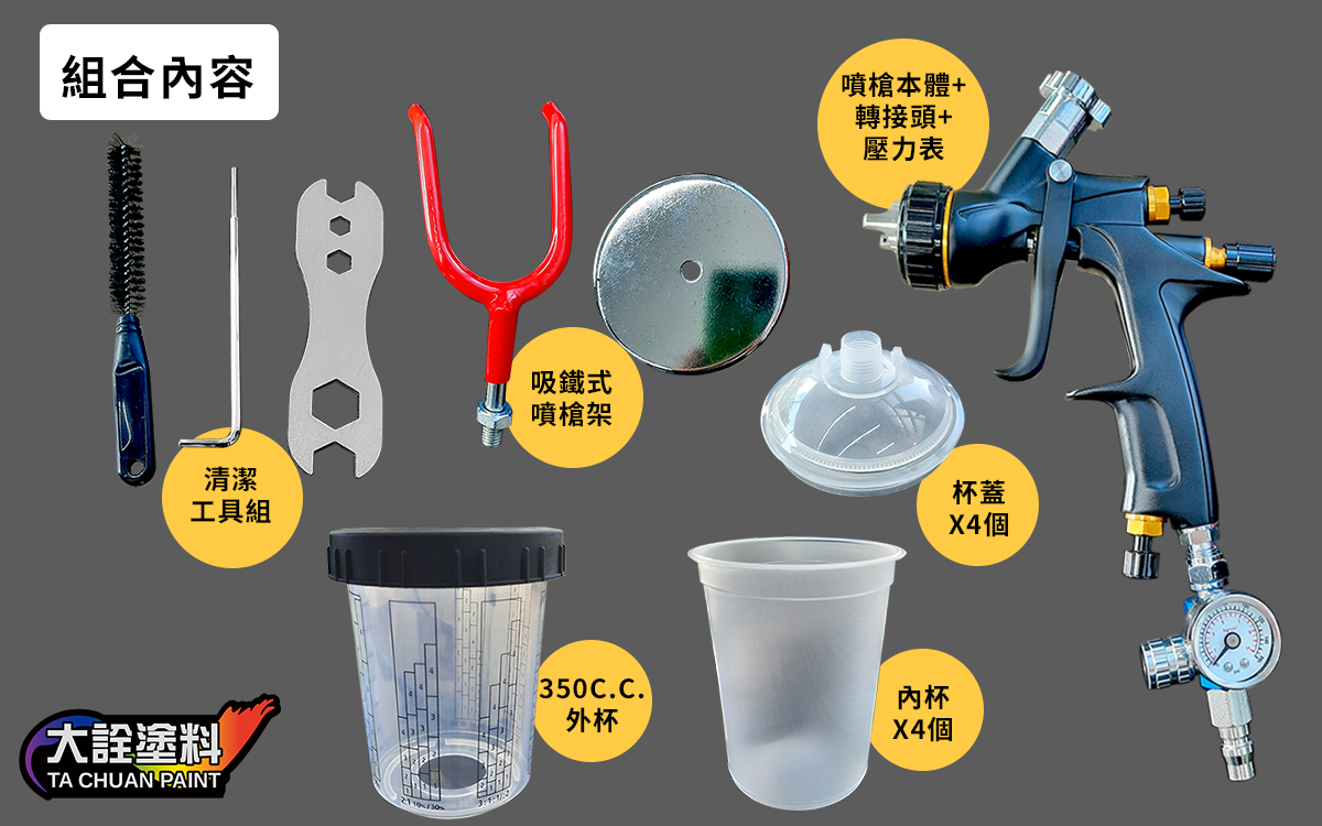 大詮高CP值噴槍 K705