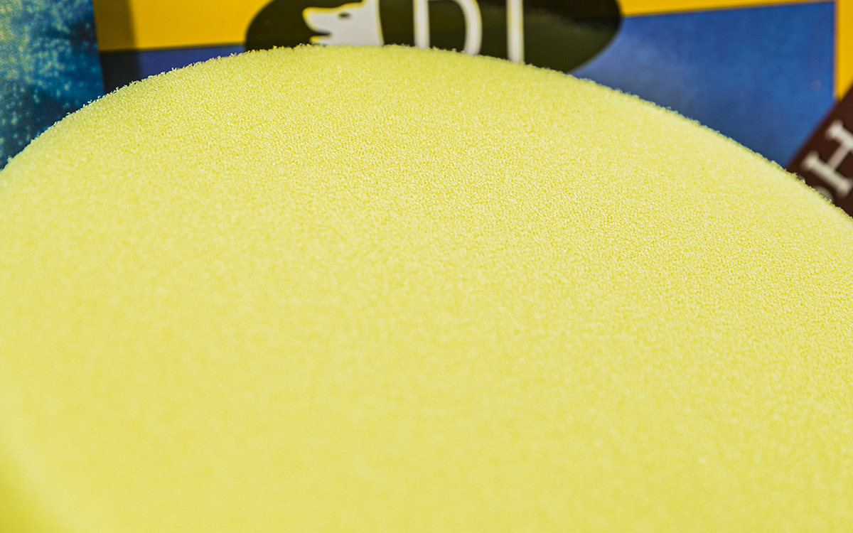 海棉盤（6吋粗目黃）