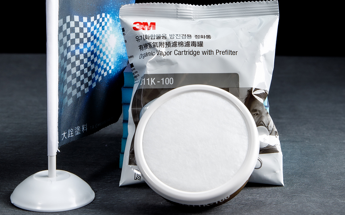3M 3311K-100有機蒸氣專用濾毒罐附濾毒棉