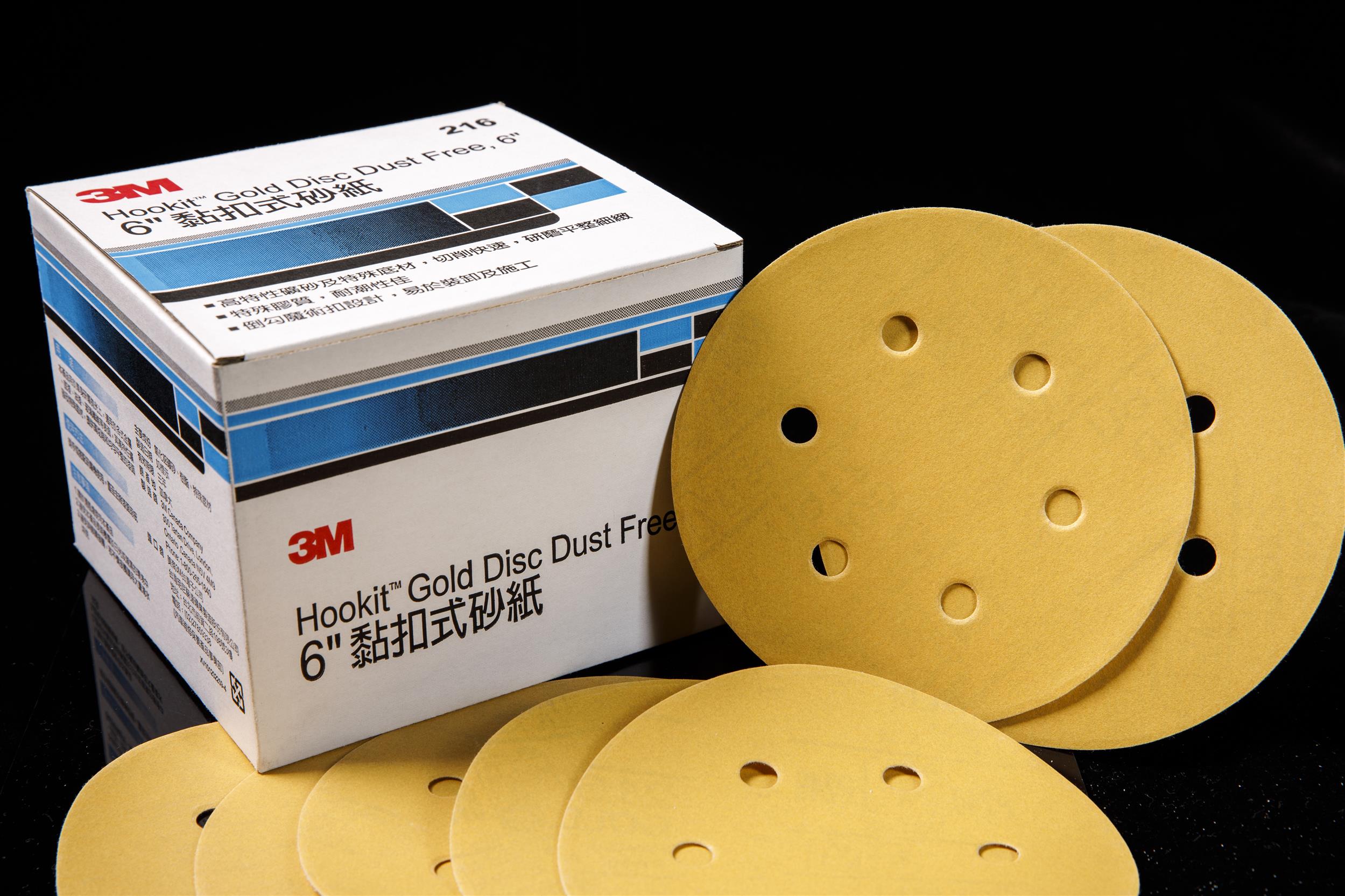 #240 6" 3M圓砂紙