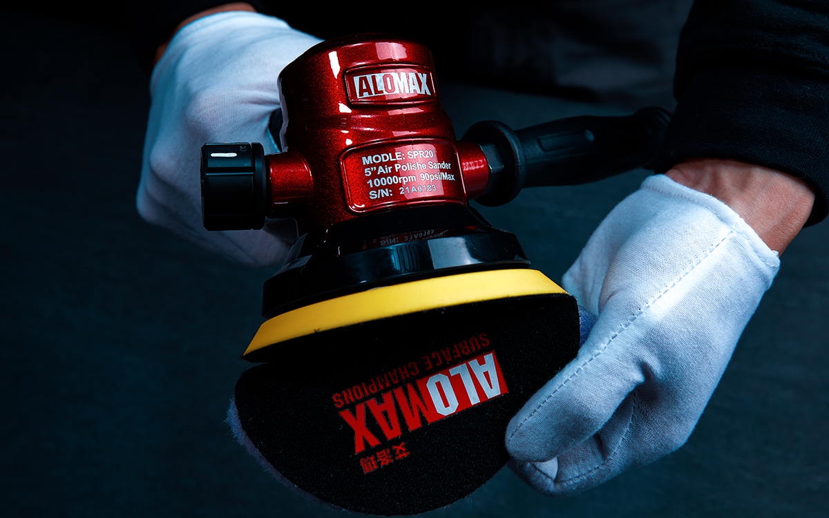 ALOMAX紅武士拋光機套組