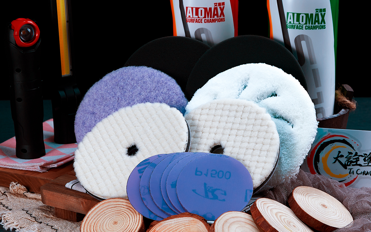 ALOMAX紅武士拋光機套組