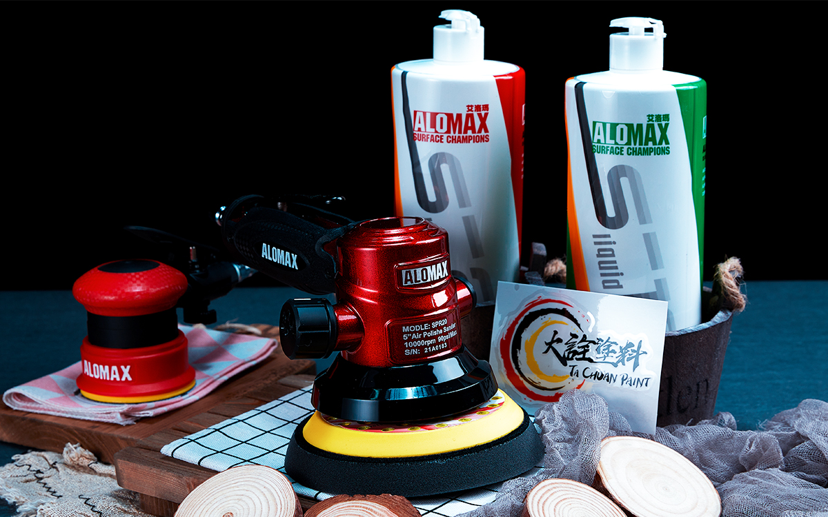 ALOMAX紅武士拋光機套組