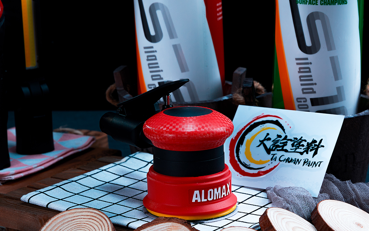 ALOMAX紅武士拋光機套組