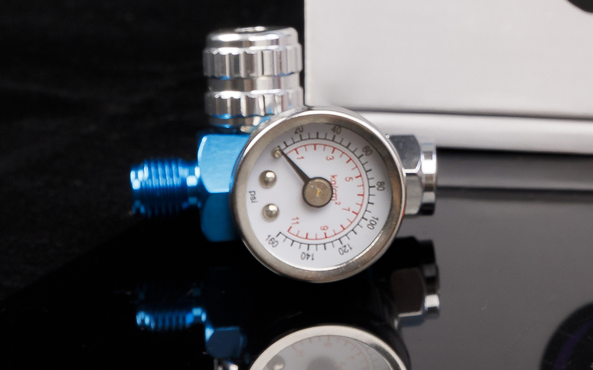 噴漆氣動調壓閥 壓力錶