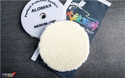 5吋黏扣式十字短毛羊毛片（平面用）