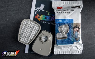 3M 6001 蒸氣濾毒罐2入 