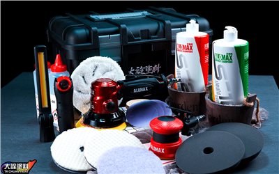 ALOMAX紅武士拋光機套組