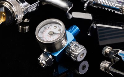 噴漆氣動調壓閥 壓力錶